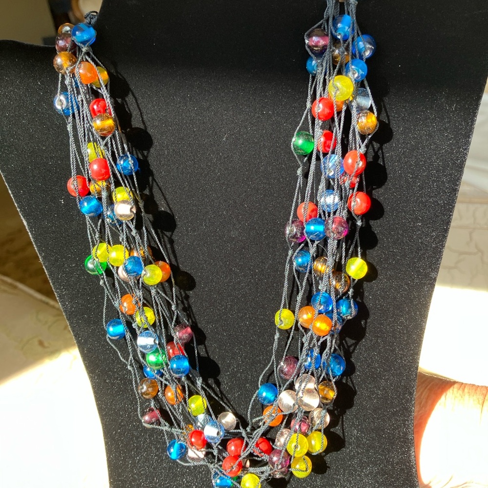 Multicolor Beaded Necklace